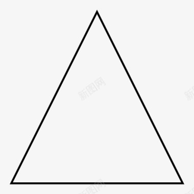 三角形3形状图标图标