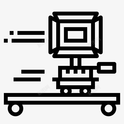 手推车照相机唱片图标svg_新图网 https://ixintu.com 唱片 导演 手推车 照相机 电影 音轨