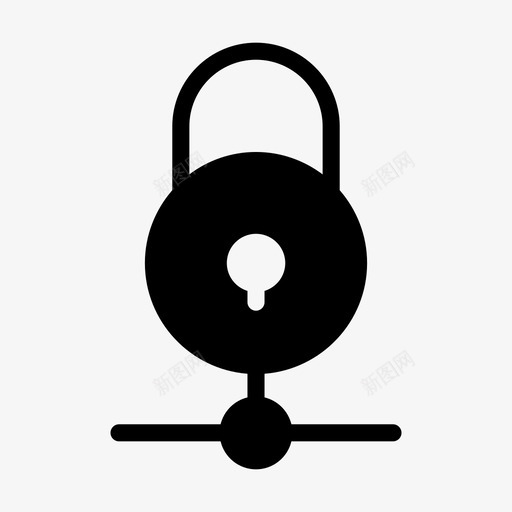 锁共享网络专用图标svg_新图网 https://ixintu.com 48px 专用 互联网 保护 共享 安全线 标志 标志符 符号 网络