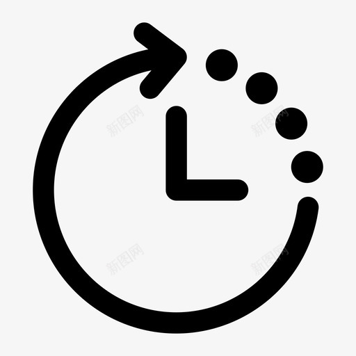 时间时钟倒计时图标svg_新图网 https://ixintu.com 业务 倒计时 截止 截止日 日期 时钟 时间 计时器