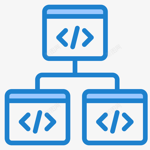 软件开发开发74蓝色图标svg_新图网 https://ixintu.com 开发 蓝色 软件开发