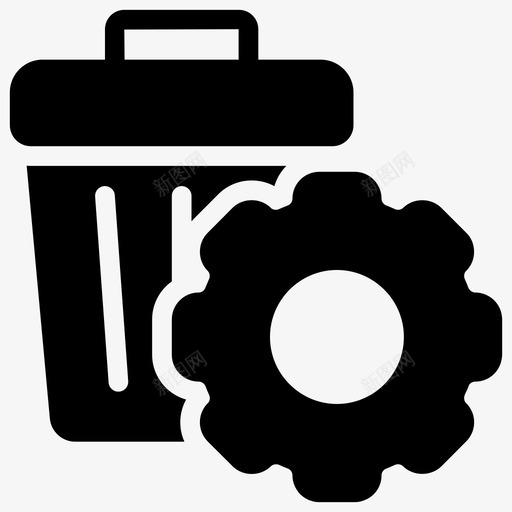 废物管理废物回收废物处理图标svg_新图网 https://ixintu.com 公司 合作 回收 团队 垃圾 带桶 废物 废物利用 废物处理 管理 维护 装备