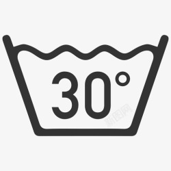 透明度icon30度洗涤高清图片