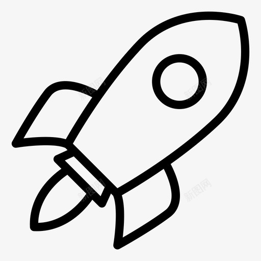 宇宙飞船商业发射图标svg_新图网 https://ixintu.com 创业 发射 商业 宇宙飞船 火箭 融资