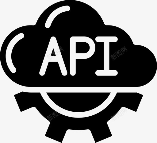 Api信息技术11填充图标svg_新图网 https://ixintu.com Api 信息技术 填充