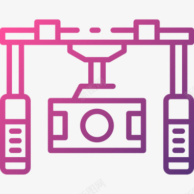 平衡器摄影120梯度图标图标