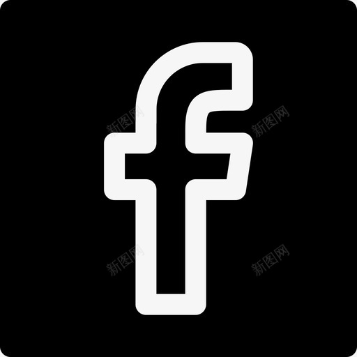 Facebook社交媒体徽标9填充图标svg_新图网 https://ixintu.com Facebook 填充 媒体 徽标 社交