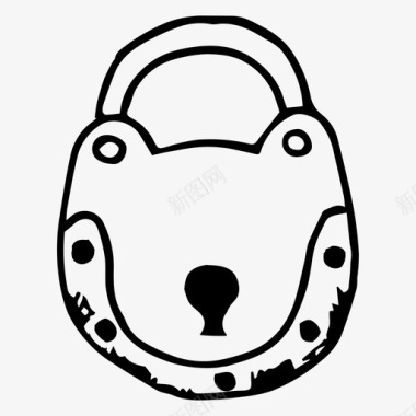 私人锁锁定密码图标图标