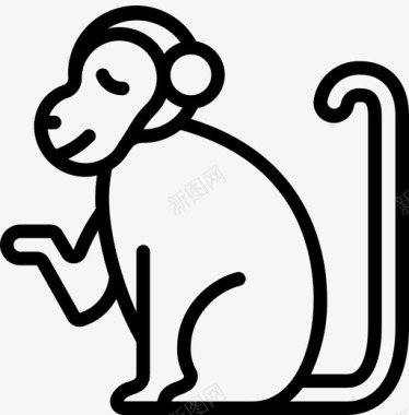 猴子印度49直系图标图标