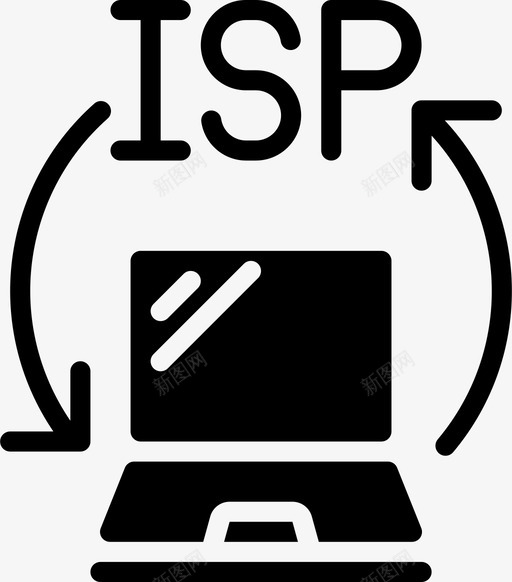 Isp信息技术11填充图标svg_新图网 https://ixintu.com Isp 信息技术 填充