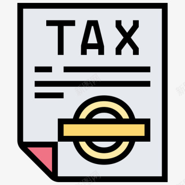 税税3线颜色图标图标