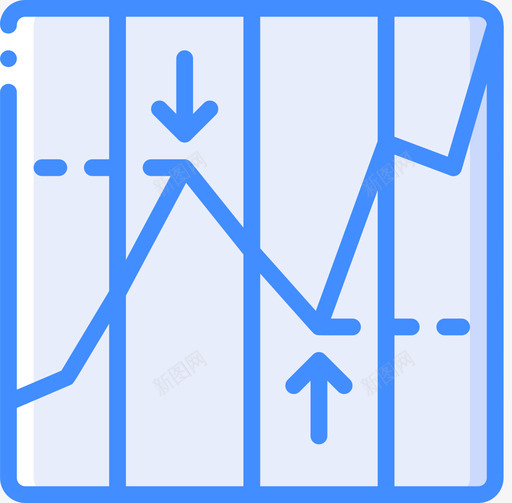 股票投资66蓝色图标svg_新图网 https://ixintu.com 投资 股票 蓝色