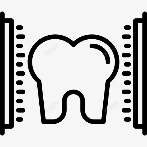 磨牙牙医54直系图标svg_新图网 https://ixintu.com 牙医 直系 磨牙