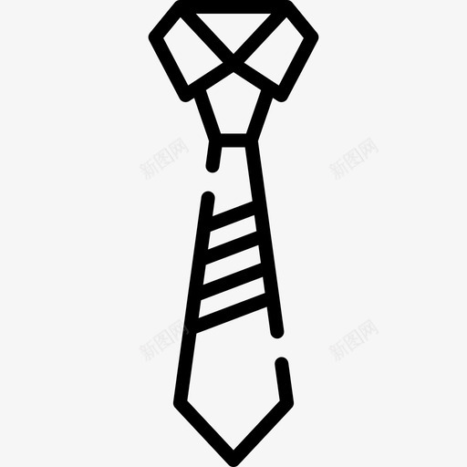 领带221办公室直线型图标svg_新图网 https://ixintu.com 办公室 直线 线型 领带