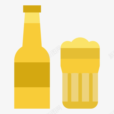 啤酒饮料48淡啤酒图标图标