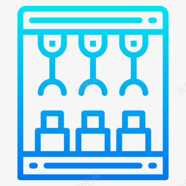 机械臂工程83梯度图标图标