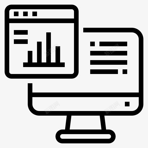 报告项目管理46线性图标svg_新图网 https://ixintu.com 报告 线性 项目管理