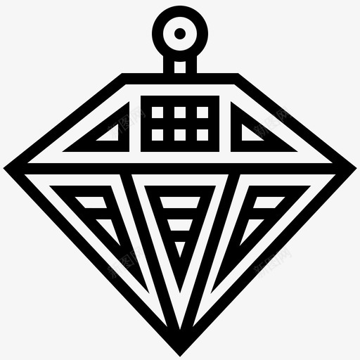 线性嘻哈钻石33图标svg_新图网 https://ixintu.com 嘻哈 线性 钻石