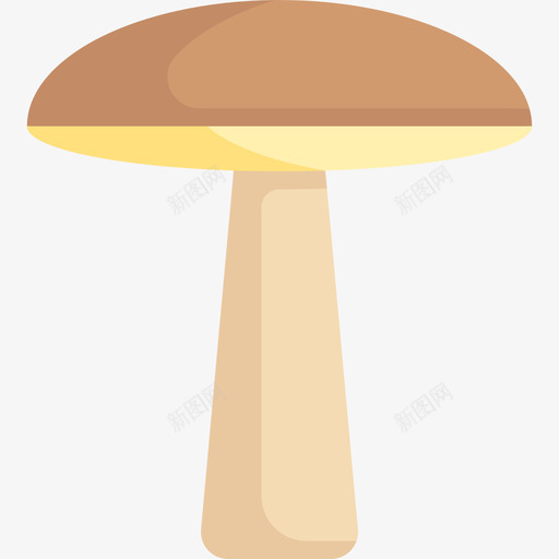 蘑菇自然122扁平图标svg_新图网 https://ixintu.com 扁平 自然 蘑菇