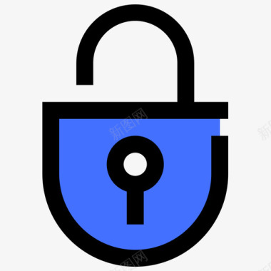 安全android应用程序11蓝色图标图标