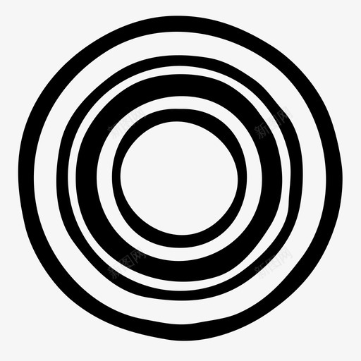图案圆形圆形图案图标svg_新图网 https://ixintu.com 几何 图案 圆形 手绘