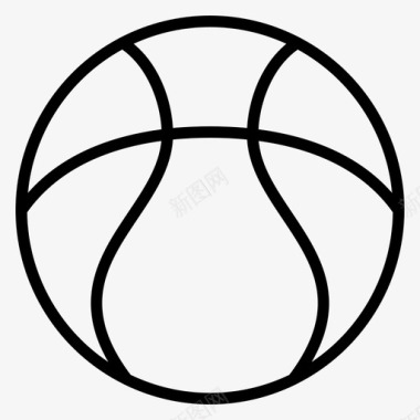篮球美国17岁直线型图标图标