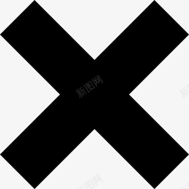 交叉按钮取消图标图标