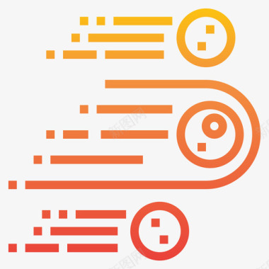 陨石空间和星系4梯度图标图标