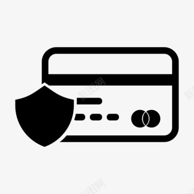 信用卡密码安全图标图标