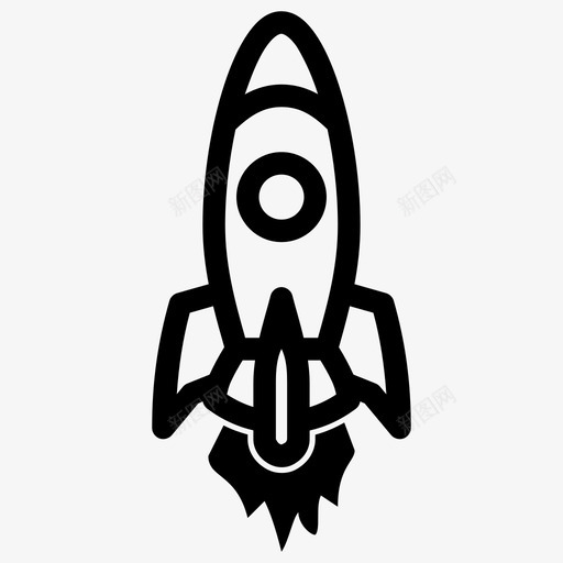 火箭午餐导弹图标svg_新图网 https://ixintu.com 午餐 发射 宇宙飞船 导弹 滑梯 火箭