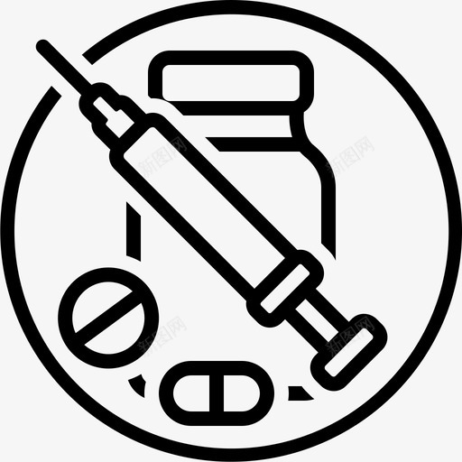 药物安瓿胶囊图标svg_新图网 https://ixintu.com phamacy 安瓿 胶囊 药物