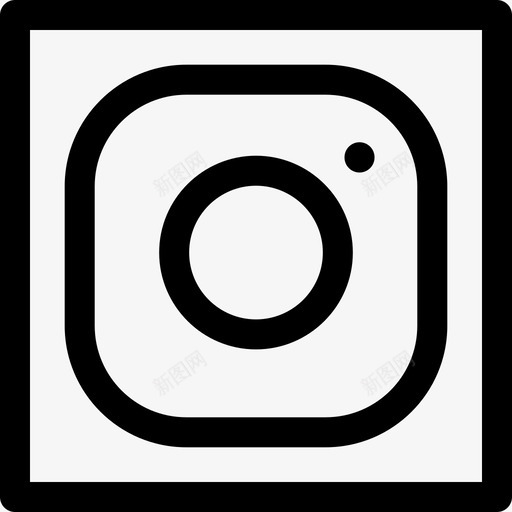 Instagram社交媒体徽标10线性图标svg_新图网 https://ixintu.com Instagram 媒体 徽标 社交 线性