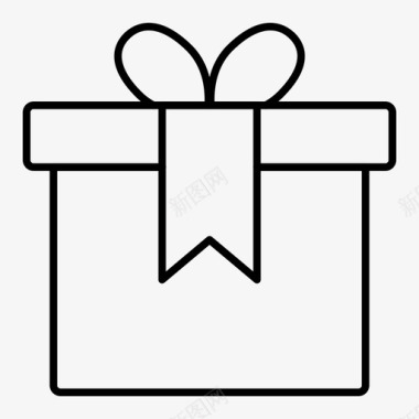 礼物礼盒套餐图标图标