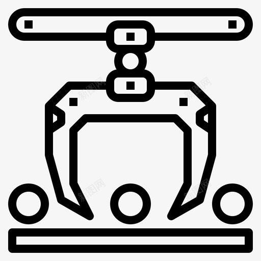 输送机工厂设备2线性图标svg_新图网 https://ixintu.com 工厂 线性 设备 输送机