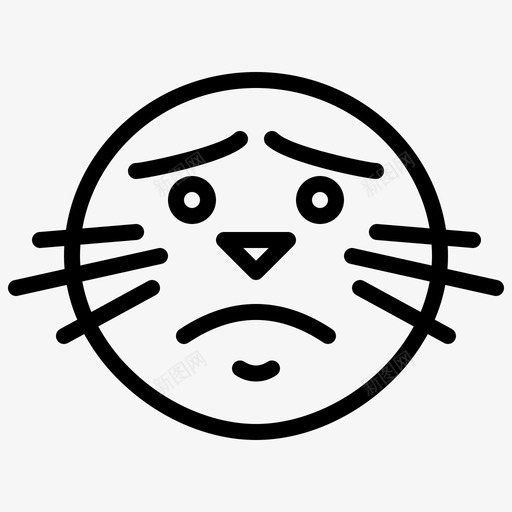 现在表情图印章线性印章图标svg_新图网 https://ixintu.com 印章 现在 线性 表情