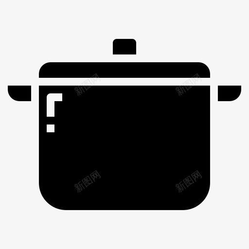 锅电器炊具图标svg_新图网 https://ixintu.com 厨房 厨房用具 炊具 电器
