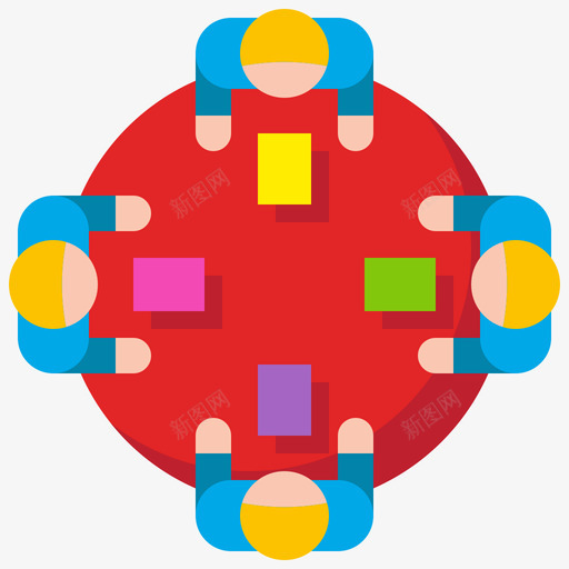 会议业务团队2单位图标svg_新图网 https://ixintu.com 业务 会议 单位 团队