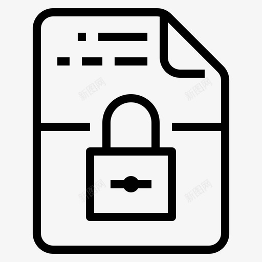 密码文件和文件夹22大纲图标svg_新图网 https://ixintu.com 大纲 密码 文件 文件夹