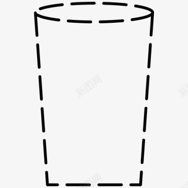 杯子玻璃水图标图标