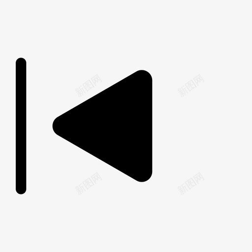 跳过上一个音频视频图标svg_新图网 https://ixintu.com ui 上一个 图标 视听 视频 设计 跳过 音频