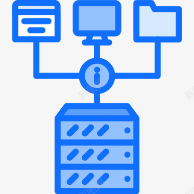 文件大数据69蓝色图标图标