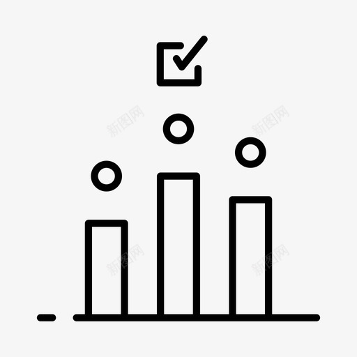 图表列表条形图图表图标svg_新图网 https://ixintu.com 列表 图表 条形图 检查表