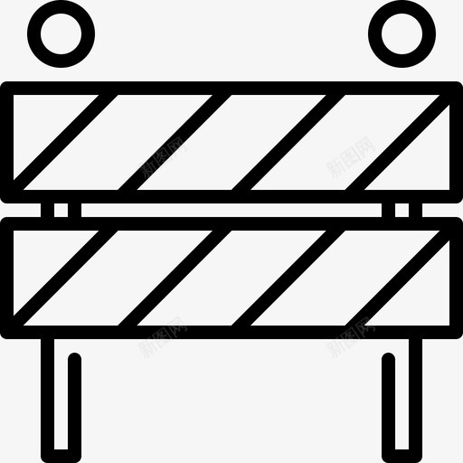 屏障网络维护18线性图标svg_新图网 https://ixintu.com 屏障 线性 网络维护
