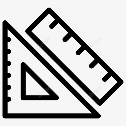 几何工具绘图工具图形工具图标svg_新图网 https://ixintu.com 三角 几何 图形 图标 工具 比例尺 科学教育 线图 绘图
