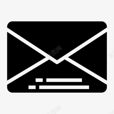 信件邮件69填充图标图标