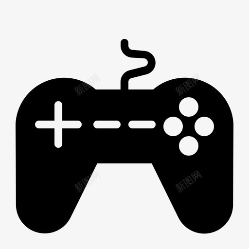游戏控制器在线游戏图标svg_新图网 https://ixintu.com 在线游戏 多媒体 控制器 游戏 视频 音乐
