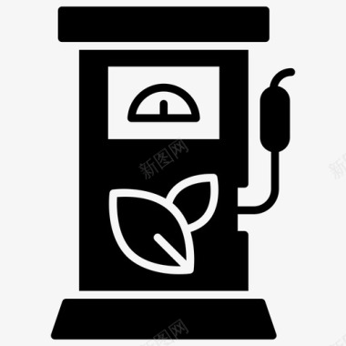 燃油泵生物柴油生物乙醇图标图标
