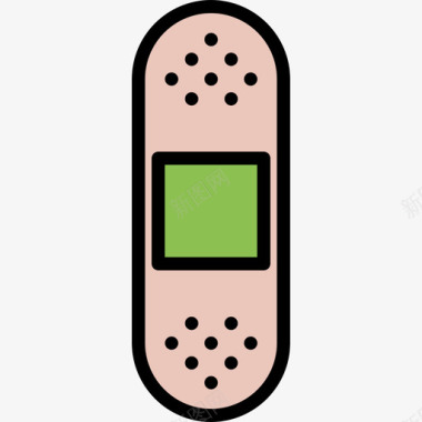 贴片医疗器械27彩色图标图标