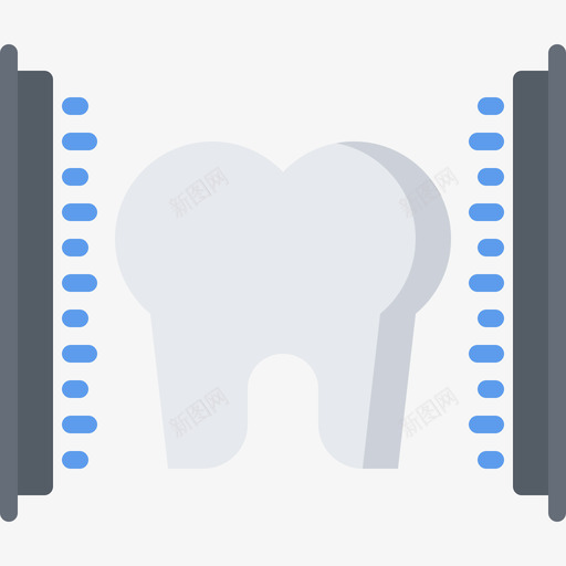 磨牙牙医55扁平图标svg_新图网 https://ixintu.com 扁平 牙医 磨牙