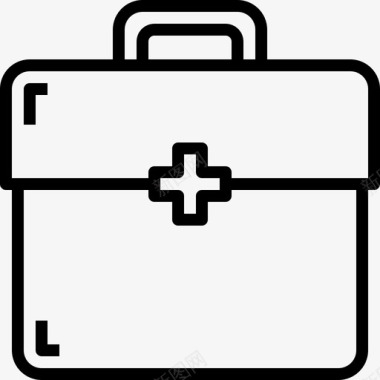 医生包设备医疗保健图标图标